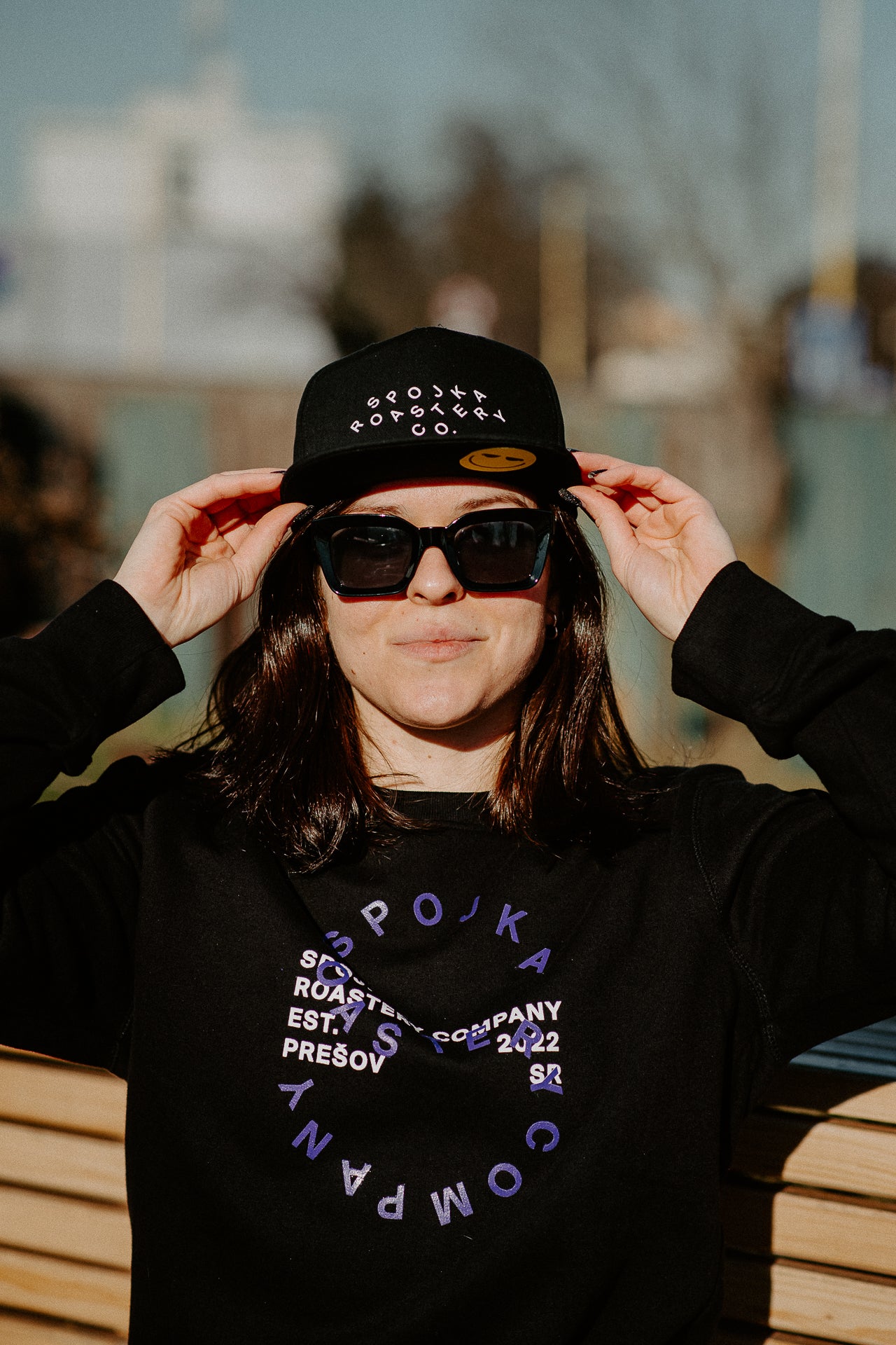 Cap with print