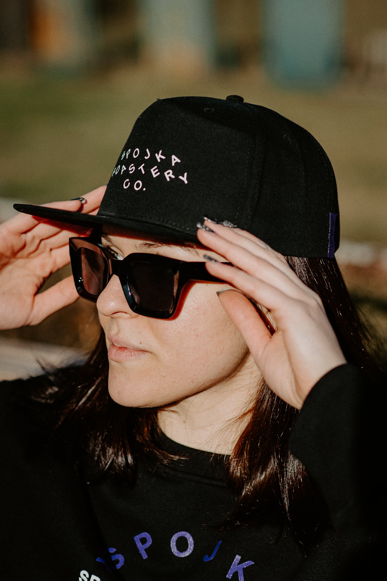 Cap with print