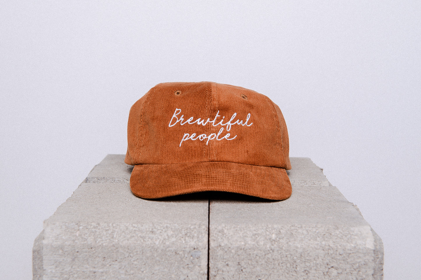 Cap with embroidery