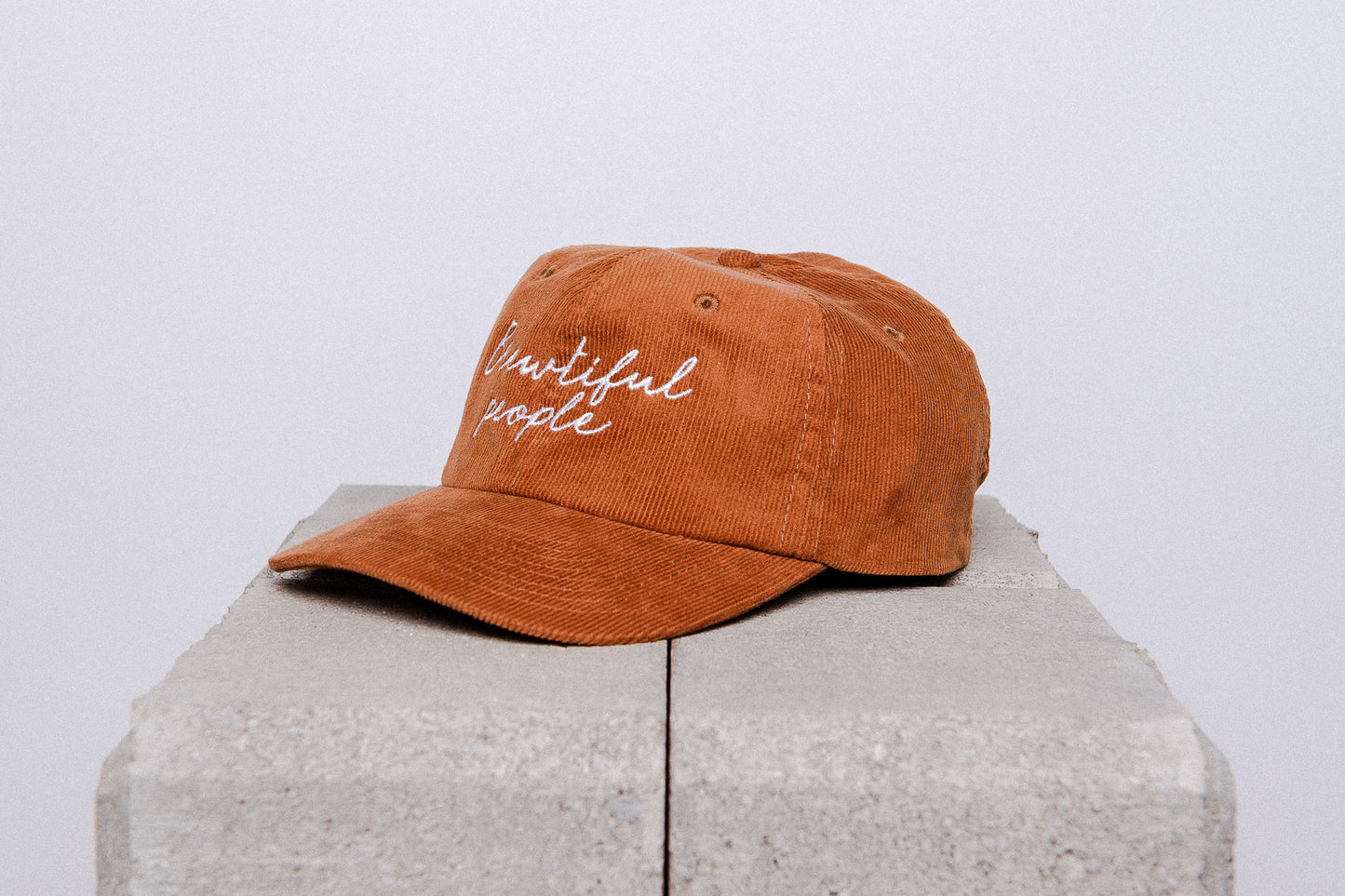 Cap with embroidery