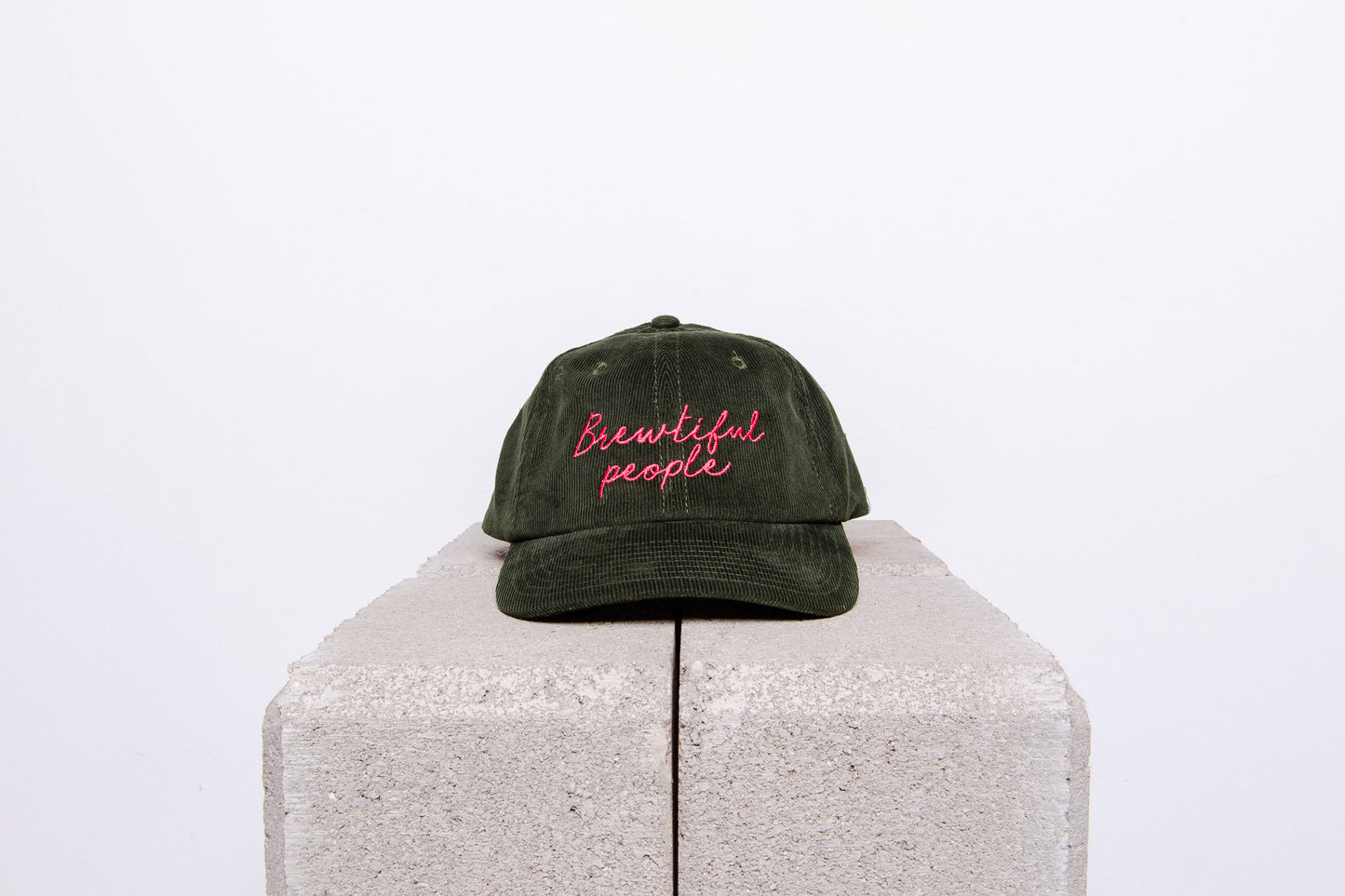 Cap with embroidery