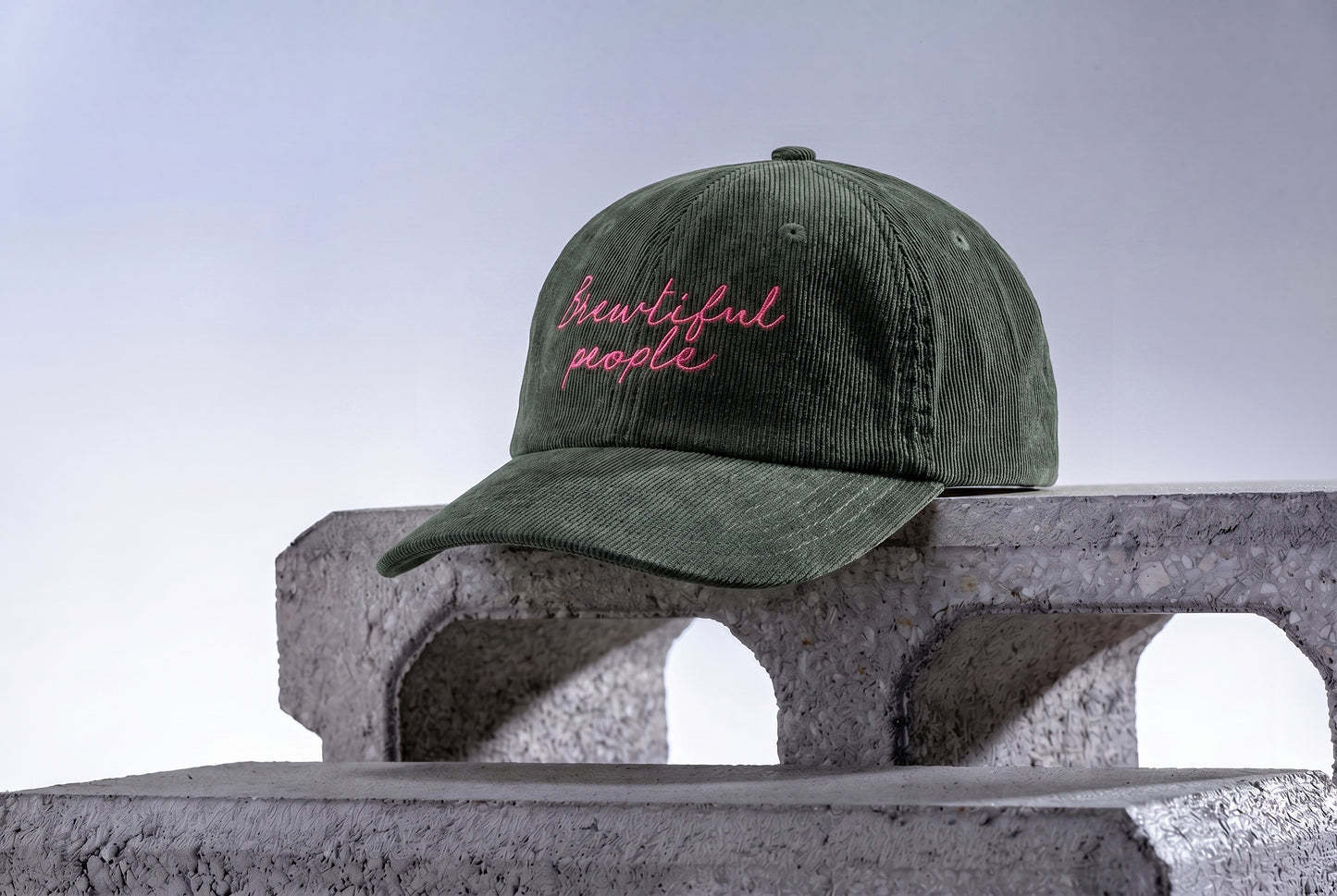 Cap with embroidery